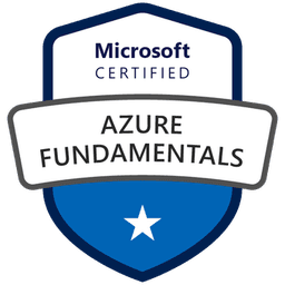Logo Microsoft Certified: Azure Fundamentals
